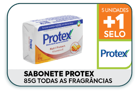Sabonete Protex 85g - todas as fragrâncias